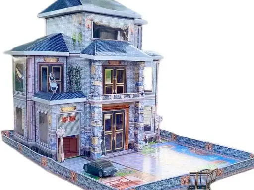 豪宅與汽車紙紮套裝